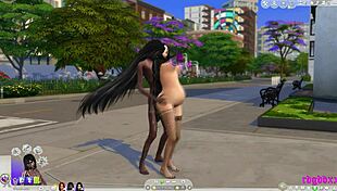 Sims 4 Ladyboy Pounds Pregnant Futanari Whore Outdoors Public