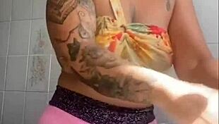 flashing my swollen pussy live for all to see