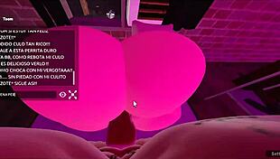 Esta Puta Ebony's Big Ass and Tits Crave Rough Creampie Pounding Again