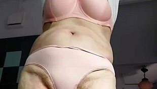 horny german granny slut fucks her hairy wet pussy hard 😩💦