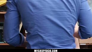 Mom and stepdaughter caught shoplifting get monster cocks doggystyle from police after repeat offense!