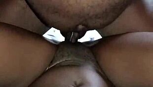 Amateur Couple Fucks Rough Till Creampie in Tight Pussy!!