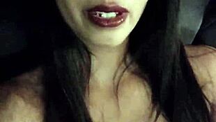 Skinny Latina Slut Fingers Gaping Ass and Pussy for Phone and Bike