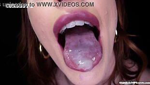 damn jessica that gloryhole cock is huge don't throw up on it now