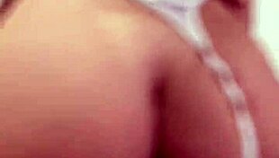 Petite latina brunette gags on cock deepthroats rides cowgirl then missionary cum on tits