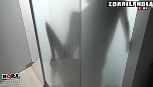 ever wonder what happens when steamy shower teasing with a sexy spanish teen turns into wild boob licking and raw sex?
