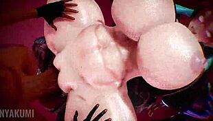 futa police pounds big cock tits in monster action