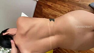 neighbor pov fantasy turns real with hot facial finish