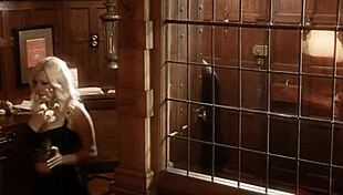 sluty blonde michelle tohrne bends over in heels n lingerie fer doggy creampie