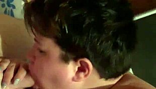 Hungarian prostitute deepthroats and swallows cum for cash eagerly.