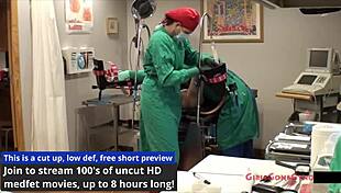 super mina saved by nurse in hospital fetish fingering