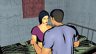 horny widow stepmom's wet pussy craves big cock licking missionary from taboo lover