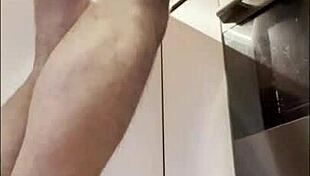 animal3078 spycam catches milf mommy fingering pussy for hubby's hidden kitchen watch