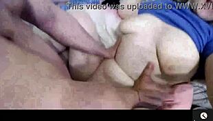 couple fucks hard she deepthroats blows monster cock creampies pussy