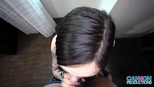 russian pawg anna chambers' huge tits bounce as she's pounded hard