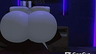 Big Ass Intruder Caught Hiding in House Punished with Brutal Anal BBC Pounding on Tits