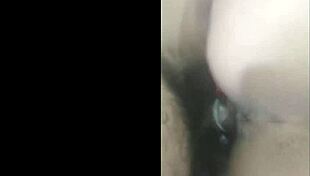 indonesian babe scared at first but goes home for fun while parents away