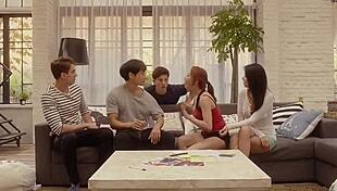 Korean Trainer's Gym Client Tease