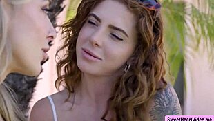 busty college lesbians aiden ashley and lumi ray squirt from face sitting and licking