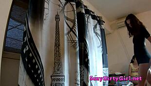 Horny Old Man Face-Fucks Tight Teen Slut in Jeans After Leg Tease Play