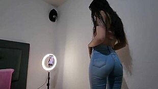 they caught me dancing in underwear now punish my pussy ride hard ughh