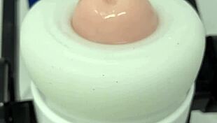 guy demos rubjoy robot fleshlight sex toy masturbation fun