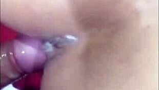 indonesian babe scared at first but goes home for fun while parents away