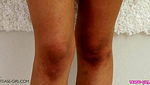 A petite brunette teen dives into her sexy casting tale