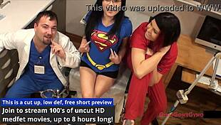super mina saved by nurse in hospital fetish fingering
