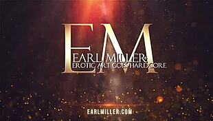 Shy Riley slips into heels before shoving long glass dildo deep in her pussy