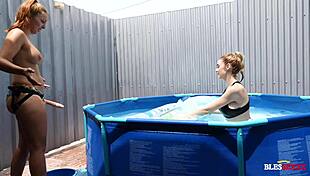 me n my lesbian girlfriend keep goin with that strapon... fat curves bouncin wild