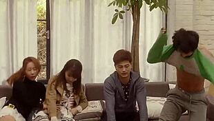 Korean Trainer's Gym Client Tease