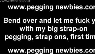 i start gentle pegging your ass with my strapon
