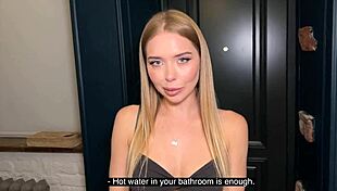 stepsis was moaning for cock so i deepthroated her pretty face and pounded that tight hole until she came all over