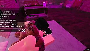 Esta Puta Ebony's Big Ass and Tits Crave Rough Creampie Pounding Again