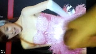 Tiffany Lady Marmalade's Lingerie Tease Ends in Creamy Cum Blast