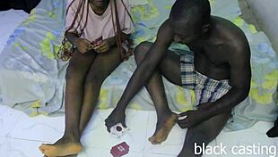 wild game fuck turns huge ebony tits babe into monster cock slut!