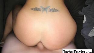 POV with Rachel Roxx has me fuckin' her big tits and tight pussy hard