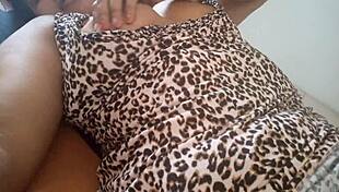 my stepmom's erotic moves make her pussy so creamy when she masturbates