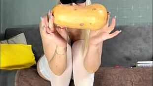 Watch my juicy hairy pussy gape with toys buttplug fisting in january livestream