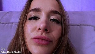 hey slut dary kary's first time getting her pussy double vaginal drilled by monster cocks in eks358