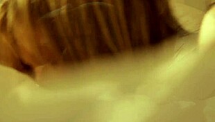 Glam Euro Babe's Bed Tease Ends In Cum Covered Facial