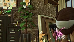 Roomie, join our hot threesome pussy licking party now!