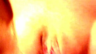 Amateur Spreads Pink Pussy Wide for Closeup Cock Tease and Fuck