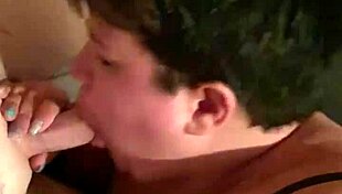 Hungarian prostitute deepthroats and swallows cum for cash eagerly.