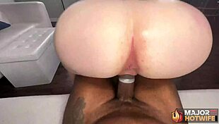 brooklyn madison gettin' her tattooed tits milked by rome major