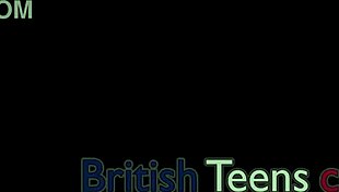 Sexy British Teen in Lingerie Gives Jerk Off Instructions with Toys