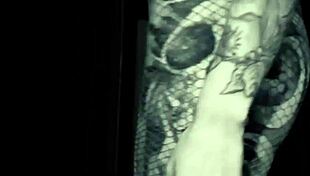 her tiny feet tickle me into total choking submission