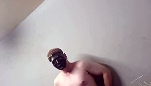 Masked Daddy Pounds Petite Teen Slut Stepdaughter Doggystyle After Blowjob