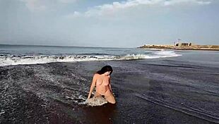 Stepmom Entices Stepson To Bare Beach Photoshoot Session